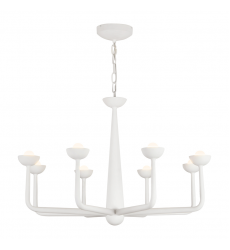 CH313830AW-Spade 30-in White dimmable LED Chandelier CH313830AW-Spade 30-in White dimmable LED Chandelier