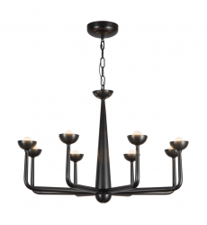 CH313830UB-Spade 30-in Black dimmable LED Chandelier CH313830UB-Spade 30-in Black dimmable LED Chandelier