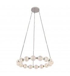  CH321032PN-UNV-010-Marni 32-in Polished Nickel LED Chandelier
