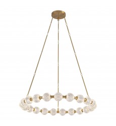  CH321041NB-UNV-010-Marni 41-in Natural Brass LED Chandelier