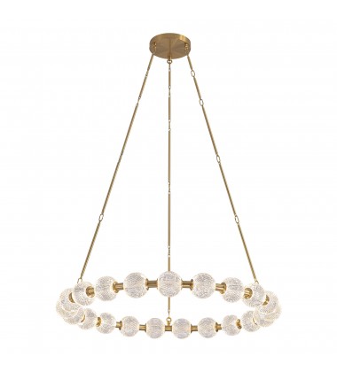  CH321041NB-UNV-010-Marni 41-in Natural Brass LED Chandelier