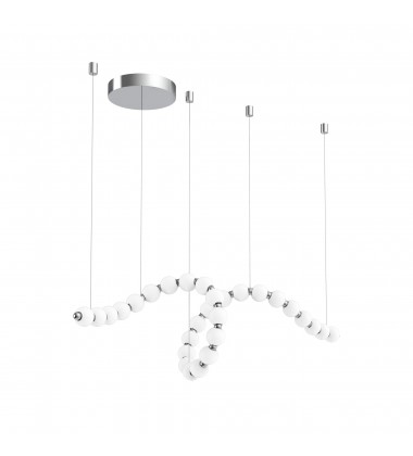 CH321508CH-Akoya 29 Head Chrome LED Chandeliers