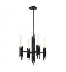 CH335019MB-Torres 19-in Matte Black 4 Lights Chandeliers  CH335019MB-Torres 19-in Matte Black 4 Lights Chandeliers