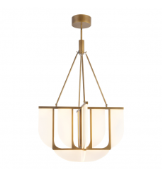 CH336429VB-UNV-Anders 30-in Brass dimmable LED Chandelier