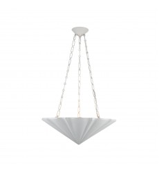  CH352323AW-Martine 23-in Antique White 3 Lights Chandeliers