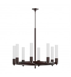 CH416108WB-Rue 38-in Warm Bronze 8 Lights Chandeliers  CH416108WB-Rue 38-in Warm Bronze 8 Lights Chandeliers