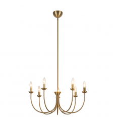 CH419726BG-Ember 26-in Gold Chandelier CH419726BG-Ember 26-in Gold Chandelier