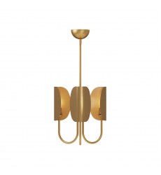 CH450715AG-Seno 15-in Aged Gold 3 Lights Chandeliers  CH450715AG-Seno 15-in Aged Gold 3 Lights Chandeliers
