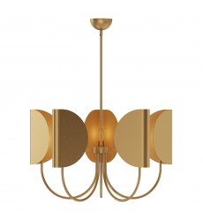 CH450732AG-Seno 32-in Aged Gold 5 Lights Chandeliers  CH450732AG-Seno 32-in Aged Gold 5 Lights Chandeliers