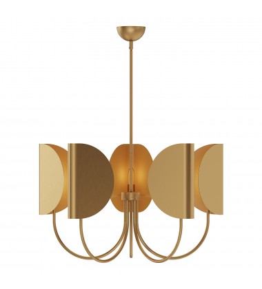 CH450732AG-Seno 32-in Aged Gold 5 Lights Chandeliers  CH450732AG-Seno 32-in Aged Gold 5 Lights Chandeliers
