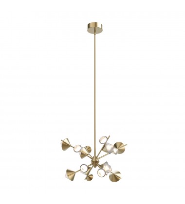  CH50825-BG-Geode 25-in Brushed Gold LED Chandeliers