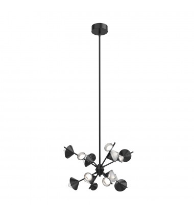  CH50825-BK-Geode 25-in Black LED Chandeliers