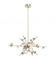  CH50848-BG-Geode 48-in Brushed Gold LED Chandeliers