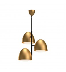 CH529024AGOP-Kenji 24-in Aged Gold/Opal Matte Glass 3 Lights Chandeliers  CH529024AGOP-Kenji 24-in Aged Gold/Opal Matte Glass 3 Lights Chandeliers