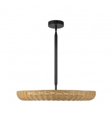 CH602024MB-UNV-Maris 24-in Matte Black LED Chandelier