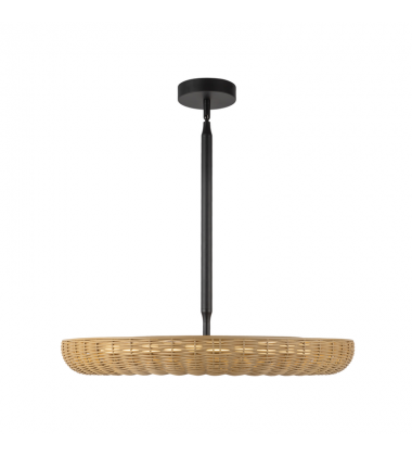 CH602024MB-UNV-Maris 24-in Matte Black LED Chandelier