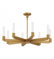 CH607232AG-Claire 32-in Aged Gold 8 Lights Chandeliers CH607232AG-Claire 32-in Aged Gold 8 Lights Chandeliers