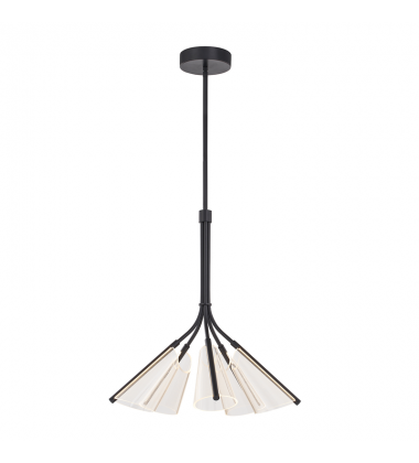 CH62628-BK/LG-UNV-Mulberry 28-in Black/Light Guide LED Chandeliers CH62628-BK/LG-UNV-Mulberry 28-in Black/Light Guide LED Chandeliers
