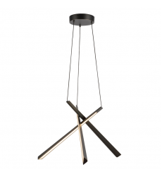 CH68127-UB-UNV-Lex 27-in Urban Bronze LED Chandelier