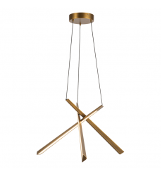 CH68127-VB-UNV-Lex 27-in Vintage Brass LED Chandelier