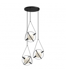 CH76728-BK-UNV-Aries 28-in Black LED Chandeliers