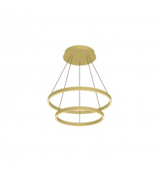 CH87224-BG-Cerchio 24-in Brushed Gold LED Chandeliers  CH87224-BG-Cerchio 24-in Brushed Gold LED Chandeliers