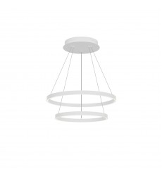 CH87224-WH-Cerchio 24-in White LED Chandeliers  CH87224-WH-Cerchio 24-in White LED Chandeliers