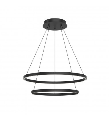 CH87232-BK-Cerchio 32-in Black LED Chandeliers  CH87232-BK-Cerchio 32-in Black LED Chandeliers