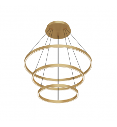 CH87332-BG-UNV-010-Cerchio 32-in Brushed Gold LED Chandeliers