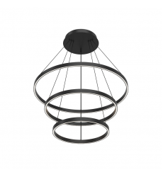 CH87332-BK-UNV-010-Cerchio 32-in Black LED Chandeliers