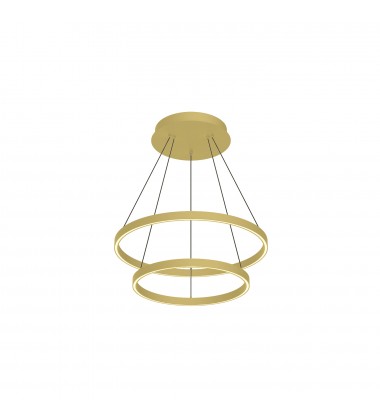 CH87824-BG-Cerchio 24-in Brushed Gold LED Chandeliers  CH87824-BG-Cerchio 24-in Brushed Gold LED Chandeliers
