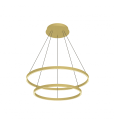 CH87832-BG-UNV-010-Cerchio 32-in Brushed Gold LED Chandeliers