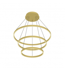 CH87932-BG-UNV-010-Cerchio 32-in Brushed Gold LED Chandeliers