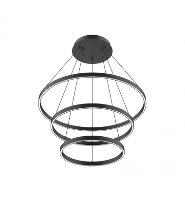 CH87932-BK-UNV-010-Cerchio 32-in Black LED Chandeliers CH87932-BK-UNV-010-Cerchio 32-in Black LED Chandeliers