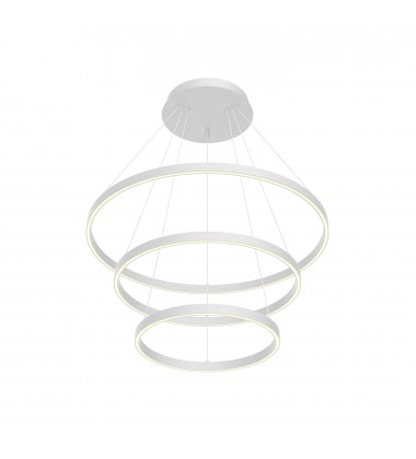  CH87932-WH-Cerchio 32-in White LED Chandeliers