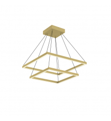 CH88224-BG-UNV-010-Piazza 24-in Brushed Gold LED Chandeliers