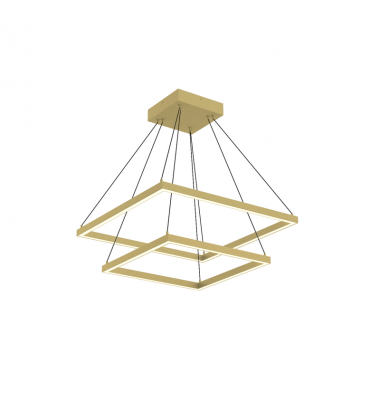 CH88224-BG-UNV-010-Piazza 24-in Brushed Gold LED Chandeliers