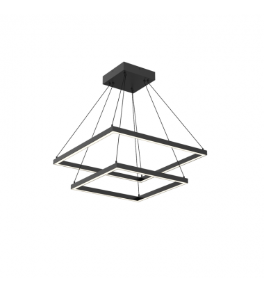 CH88224-BK-UNV-010-Piazza 24-in Black LED Chandeliers CH88224-BK-UNV-010-Piazza 24-in Black LED Chandeliers