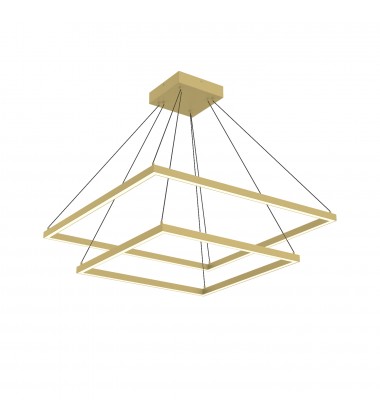  CH88232-BG-Piazza 32-in Brushed Gold LED Chandeliers