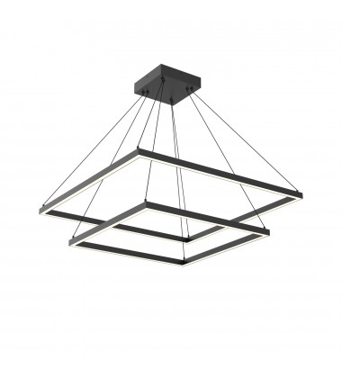  CH88232-BK-Piazza 32-in Black LED Chandeliers