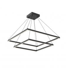 CH88232-BK-UNV-010-Piazza 32-in Black LED Chandeliers
