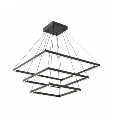  CH88332-BK-Piazza 32-in Black LED Chandeliers