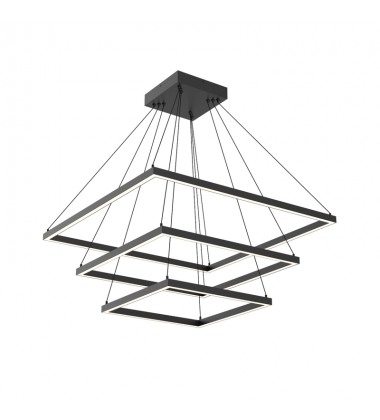 CH88332-BK-UNV-010-Piazza 32-in Black LED Chandeliers