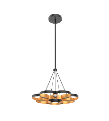 CH90826-BK/GD-UNV-010-Maestro 26-in Black/Gold LED Chandeliers CH90826-BK/GD-UNV-010-Maestro 26-in Black/Gold LED Chandeliers