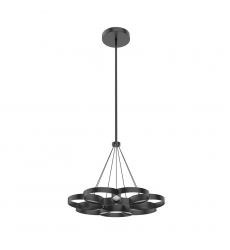 CH90826-BK-UNV-010-Maestro 26-in Black LED Chandeliers