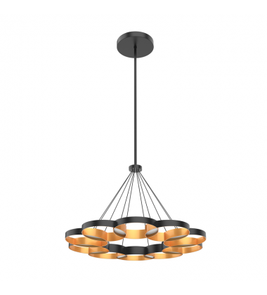 CH90833-BK/GD-UNV-010-Maestro 33-in Black/Gold LED Chandeliers CH90833-BK/GD-UNV-010-Maestro 33-in Black/Gold LED Chandeliers