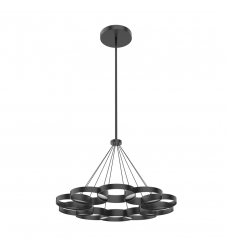 CH90833-BK-UNV-010-Maestro 33-in Black LED Chandeliers