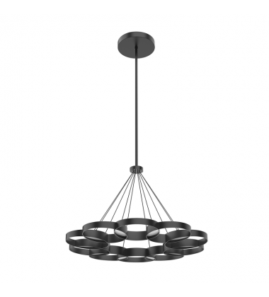 CH90833-BK-UNV-010-Maestro 33-in Black LED Chandeliers