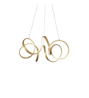 CH93824-AN-UNV-Synergy 24-in Antique Brass LED Chandeliers
