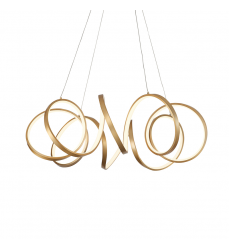CH93834-AN-UNV-010-Synergy 34-in Antique Brass LED Chandeliers
